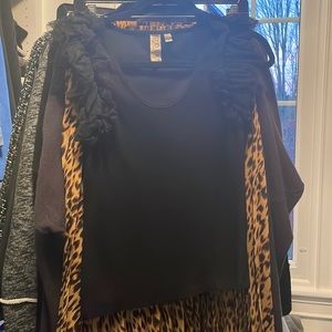 Anthropologie ruffle tee